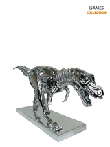 Фігурка Тиранозавр Кіборг Сталевий T-Rex Sorayama (15 см)-thumb