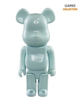 Bearbrick Однотонный (Голубой) 400% (28 см)-thumb