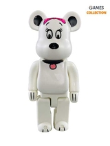 Bearbrick Belle Белый Медведь Девочка 400% (28см)-thumb