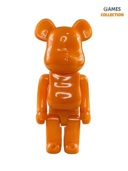 Bearbrick Однотонный (Оранжевый) 400% (28 см)-thumb