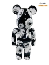 Bearbrick MISHKA Монохромный 400% (28 см)-thumb