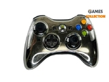 Джойстик Xbox 360 Б/У (Хромированный серый)-thumb