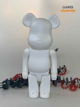 Bearbrick White (Матовий білий) 400% (28cm)-thumb
