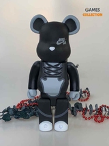 Bearbrick Nike SB (чорний) 400％ (28cm)-thumb