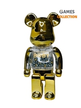 Bearbrick My First Baby Gold_Silver 400% (28см)-thumb