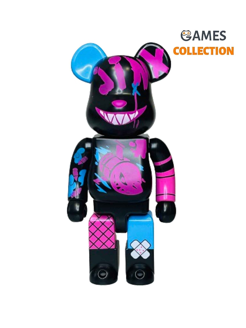 Bearbrick Jinx Violent Bear (Фігурка ведмідь Джинкс) 400% (28 см)-thumb