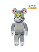 Bearbrick Tom and Jerry Том (бархатный) 400% (28см)-thumb