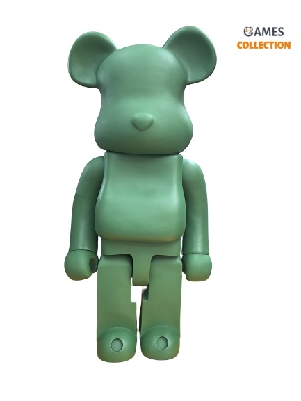 Bearbrick Green Однотонный (Зеленый) 1000% (70 см)-thumb