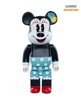 Bearbrick Minnie Mouse 400% (28 см) Black-thumb