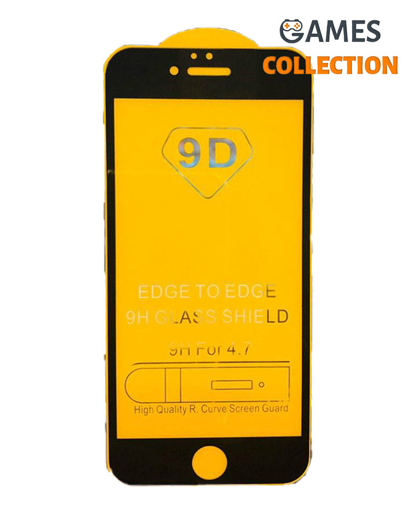 Защитное стекло для iPhone 6/6s (черный)-thumb