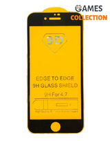 Защитное стекло для iPhone 7/8 (черный)-thumb