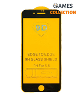 Защитное стекло для iPhone 7/8 plus (черный)-thumb