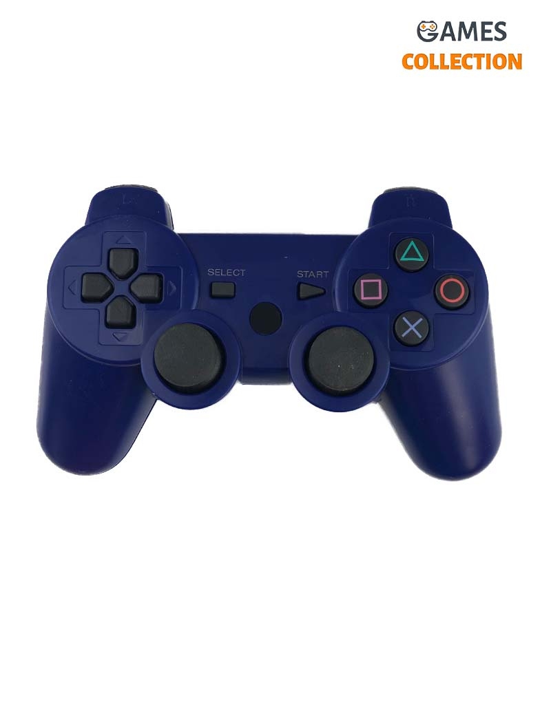 Синий Беспроводной Джойстик (PS3)-thumb
