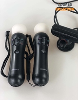 PlayStation Move PS3 (2 шт) + Камера (Б.У) (PS3)-thumb