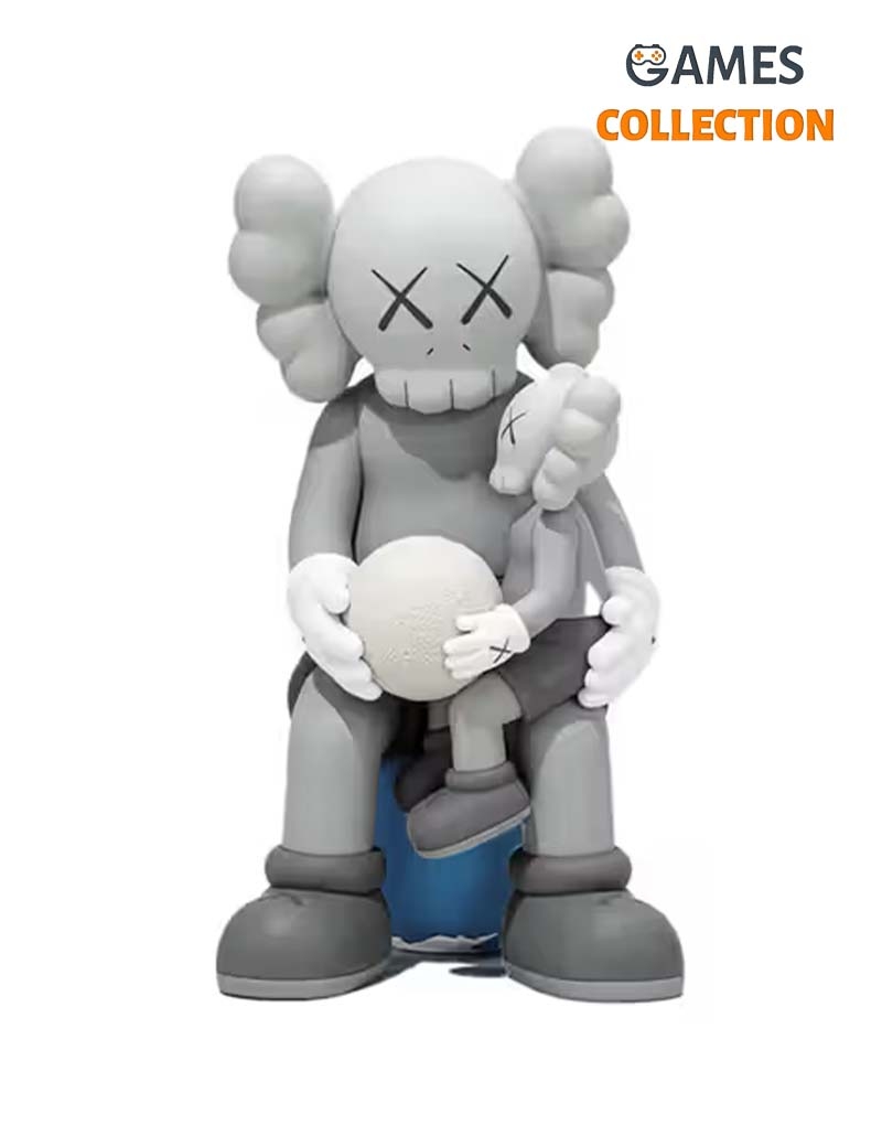 Вінілова фігурка KAWS Holiday Thailand (Сірий) 28см-thumb