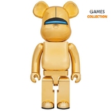 Bearbrick x Hajime Sorayama Золото 400% (28 см)-thumb