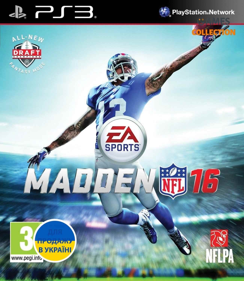 Madden NFL 16 (PS3) Б/У-thumb