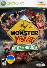 Monster Madness: Battle for Suburbia (XBOX 360) Б/У-thumb