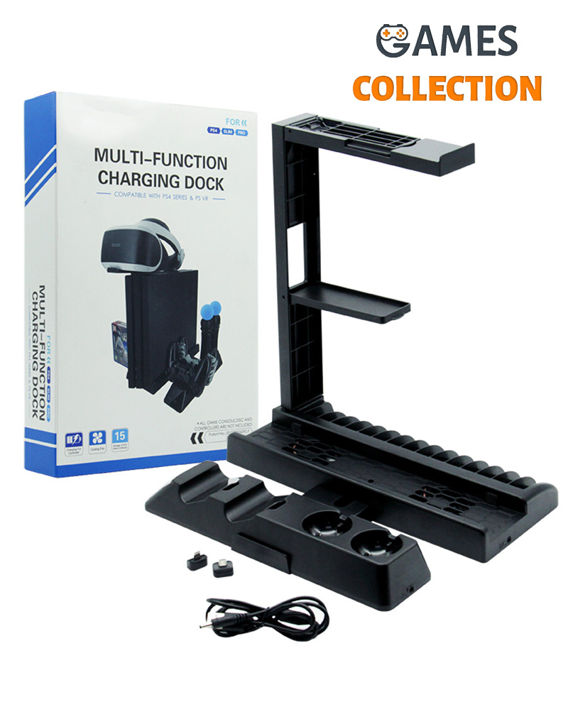 Vertical Stand For PS4 Slim/Pro Стенд (KJH-PS4-031)-thumb