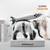 Художня скульптура Banksy, статуя слона зі смоли-thumb