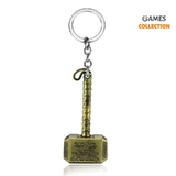 Брелок Молот Тора Марвел Золото-thumb