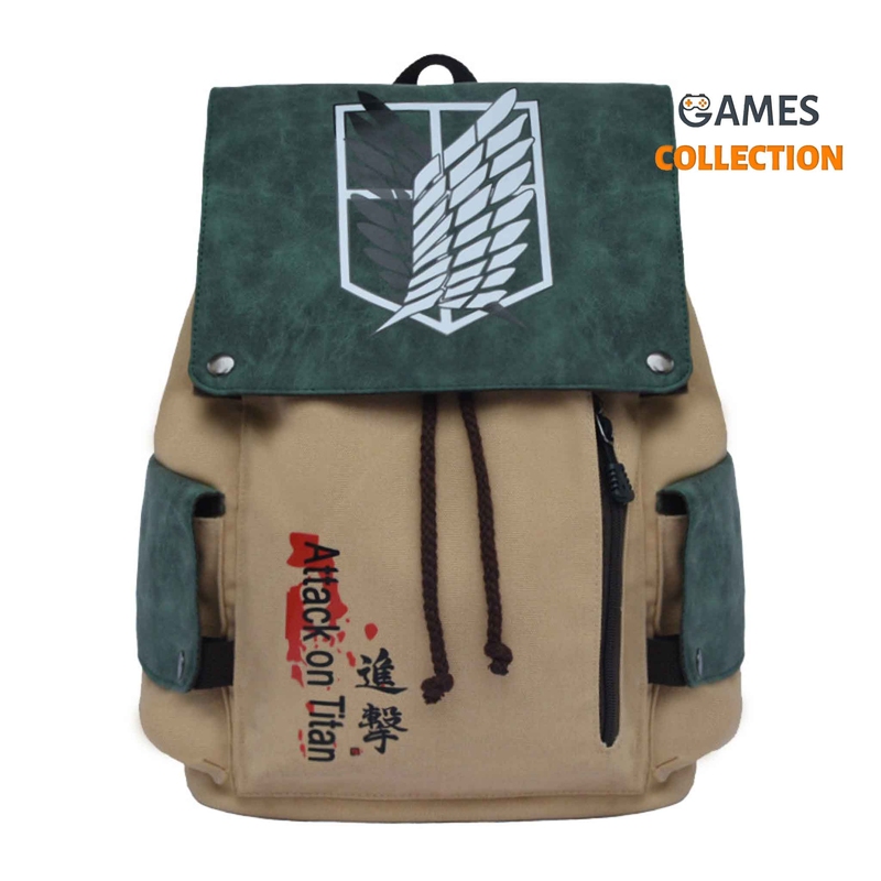 Аніме Атака Титанів Рюкзак Mochila Feminina Canvas-thumb