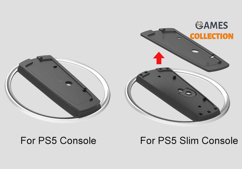 Кругла підставка для PS5 Pro / PS5 Slim Digital / Disc-thumb