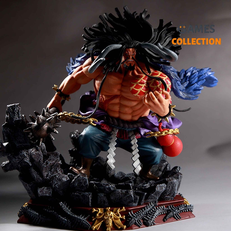 Фігурка One Piece Four Emperors Resonance GK Battle Beast Kaido Scene Base (19см)-thumb
