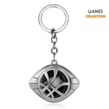 Брелок Глаз Агамотто медальон Доктора Стрэнджа Серебро-thumb