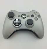 Джойстик беспроводной  (Серебряный Б.У)(XBOX 360)-thumb