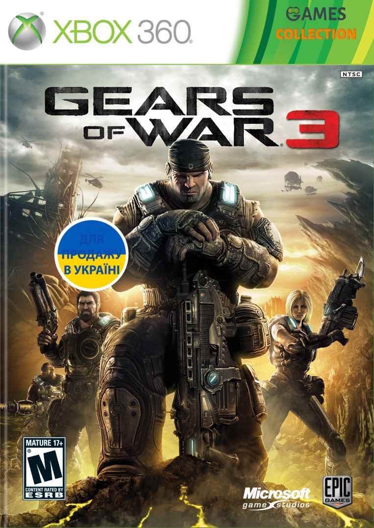 Gears of War 3 (XBOX360) Б/У Лицензия-thumb