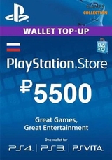 КАРТА ОПЛАТЫ PLAYSTATION NETWORK 5500 РУБЛЕЙ (RU)Больше продаваться не будет-thumb
