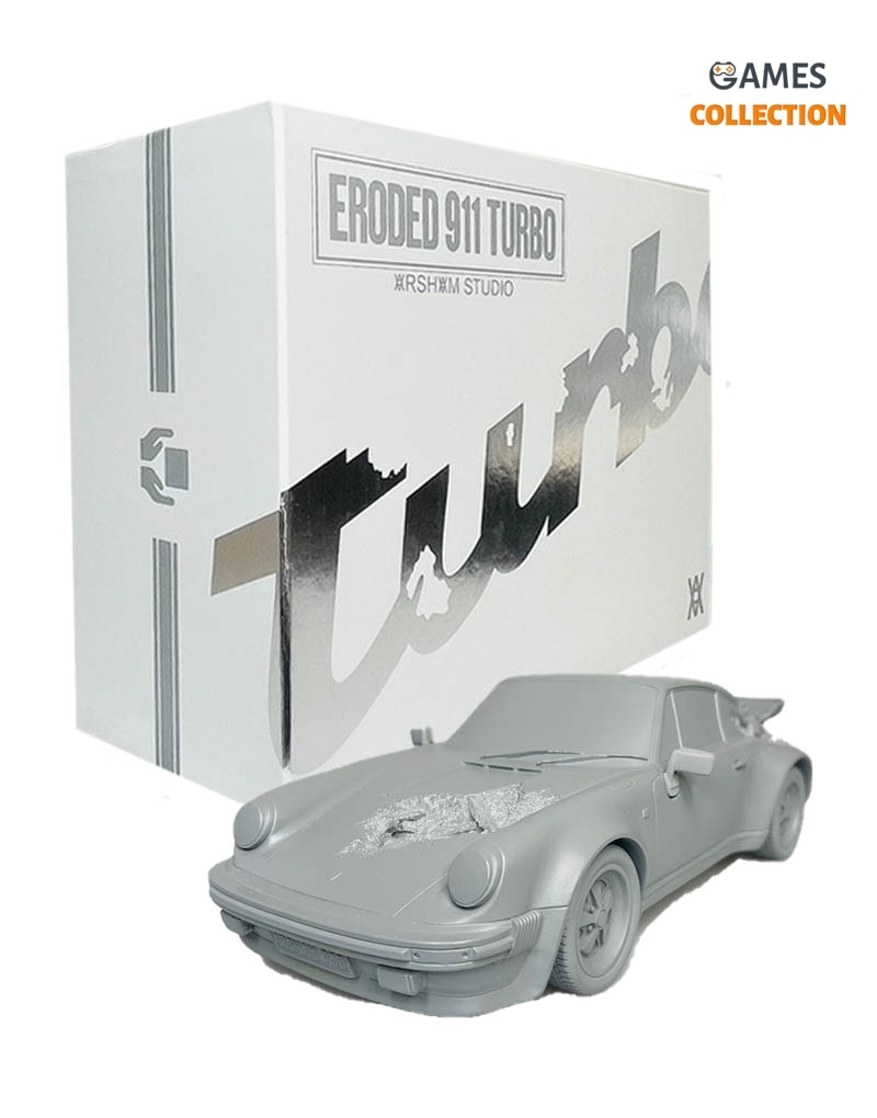 Фігурка Porsche 911 Turbo Eroded Деніел Аршам (Сірий)-thumb