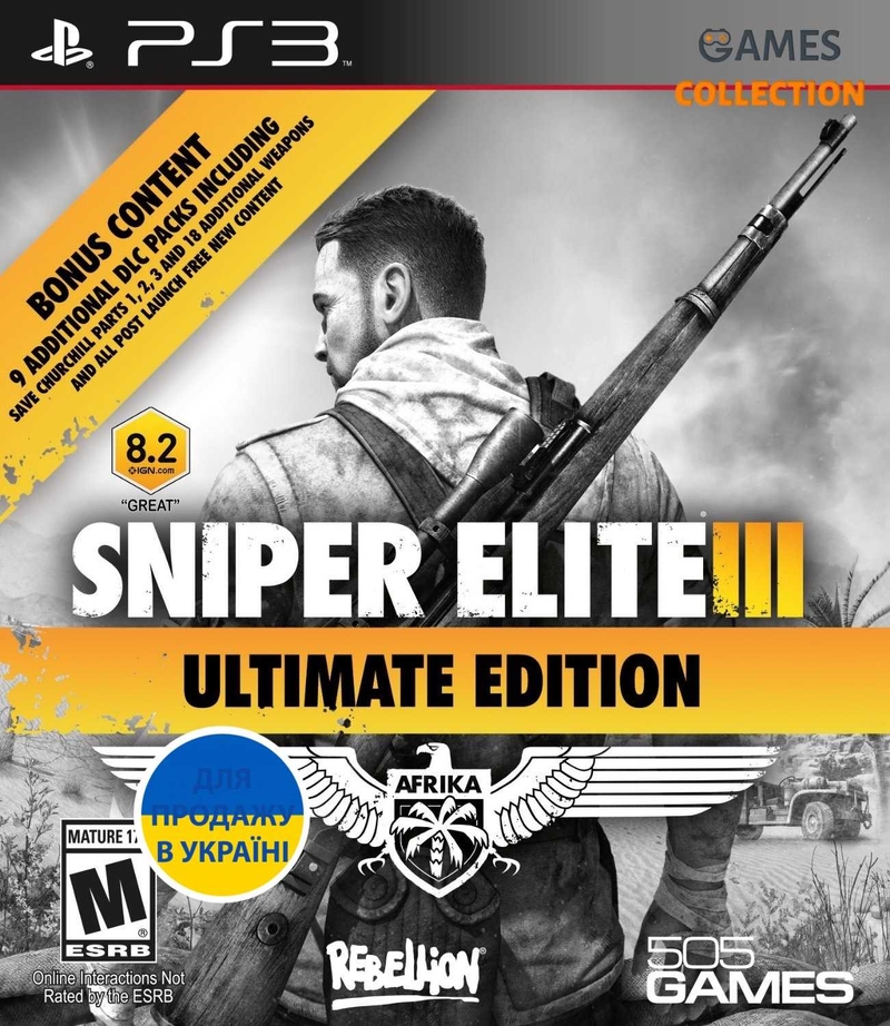 Sniper Elite III: Ultimate Edition (PS3)-thumb