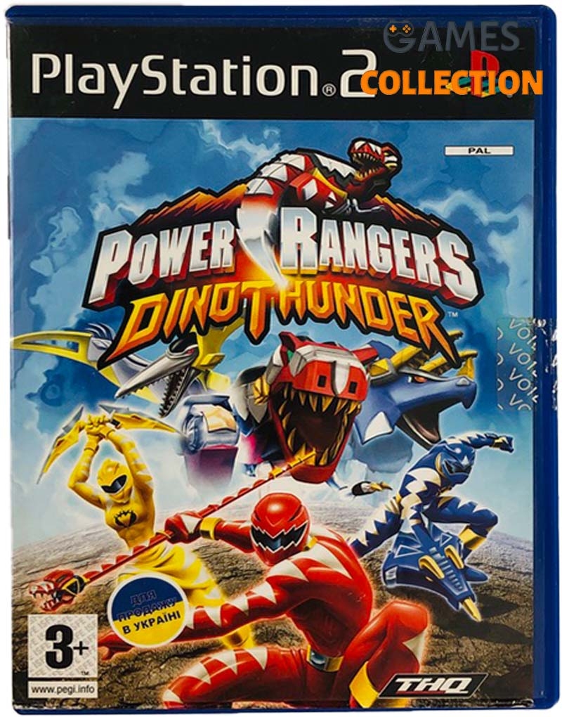 Power Rangers Dino Thunder (PS2) Б/У-thumb