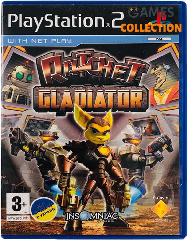 Ratchet: Gladiator (PS2) Б/У-thumb