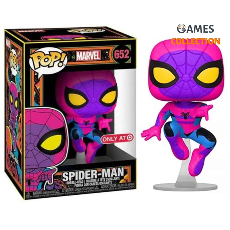 POP 652 Spider Man Marvel (Фігурка)-thumb