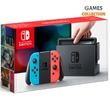 Nintendo Switch Red-blue\Grey+Micro SD 128GB (19 игр)-thumb