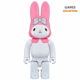 Bearbrick Rabbrick Моя Мелодия Розовый 400% (28см)-thumb