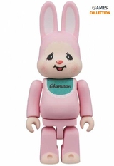 Bearbrick Rabbrick Кролик Чимтан Розовый 400% (28см)-thumb
