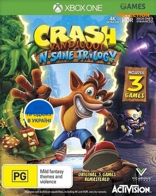 Crash Bandicoot NSANE Trilogy (XBox One)-thumb