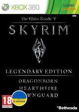 Skyrim: Legendary Edition (XBOX 360) Б/У-thumb