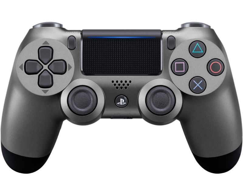 DUAL SHOCK 4 — STEEL BLACK Оригинал Б/У(PS4)-thumb