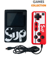 Консоль SUP GAME BOX Черная 400 игр + Джойстик для 2х игроков на ТВ-thumb