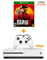XBOX ONE S 500GB + RED DEAD REDEMPTION 2 (XBOX ONE) (ВАУЧЕР)-thumb