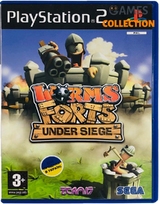 Worms Forts Under Siege (PS2) Б/У-thumb
