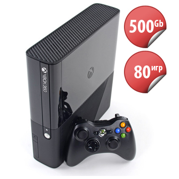 X-Box E 500Gb (Прошивка LT + 3.0 + FREEBOOT + 80 игр)-thumb