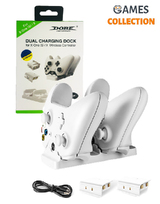 Зарядная Док-станция TYX-532S с 2 Перезаряжаемыми Батареями XBOX ONE / S / X (Белая)-thumb