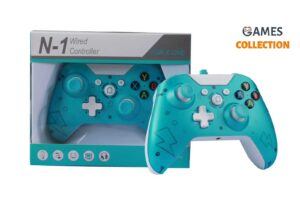 Wired Controller Xbox One Blue