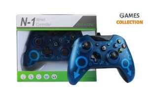 Проводной джойстик Xbox One Синий